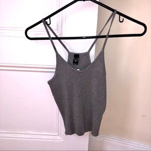 BRAND NEW Grey Windsor Crop Top